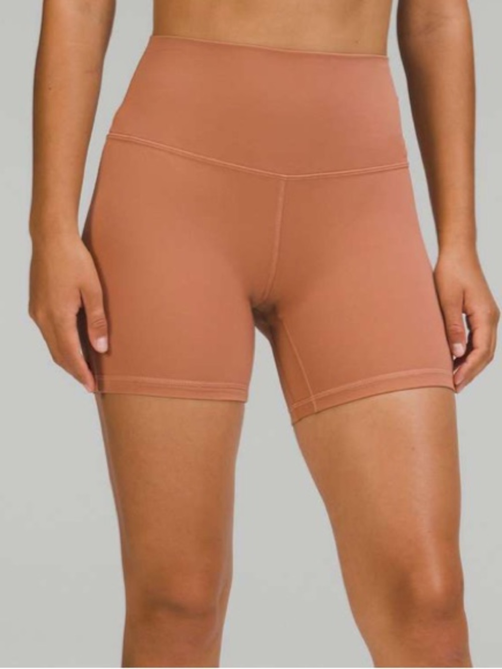 NWOT Lululemon Align High-Rise Short 6" Dusty Clay
